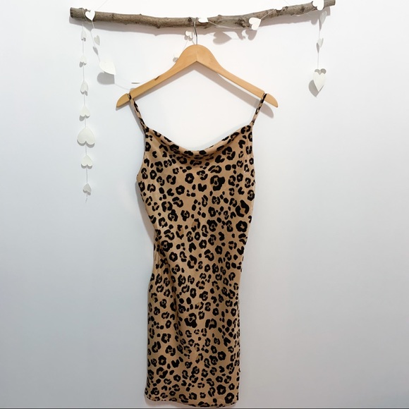 Olivaceous Dresses & Skirts - Animal print dress